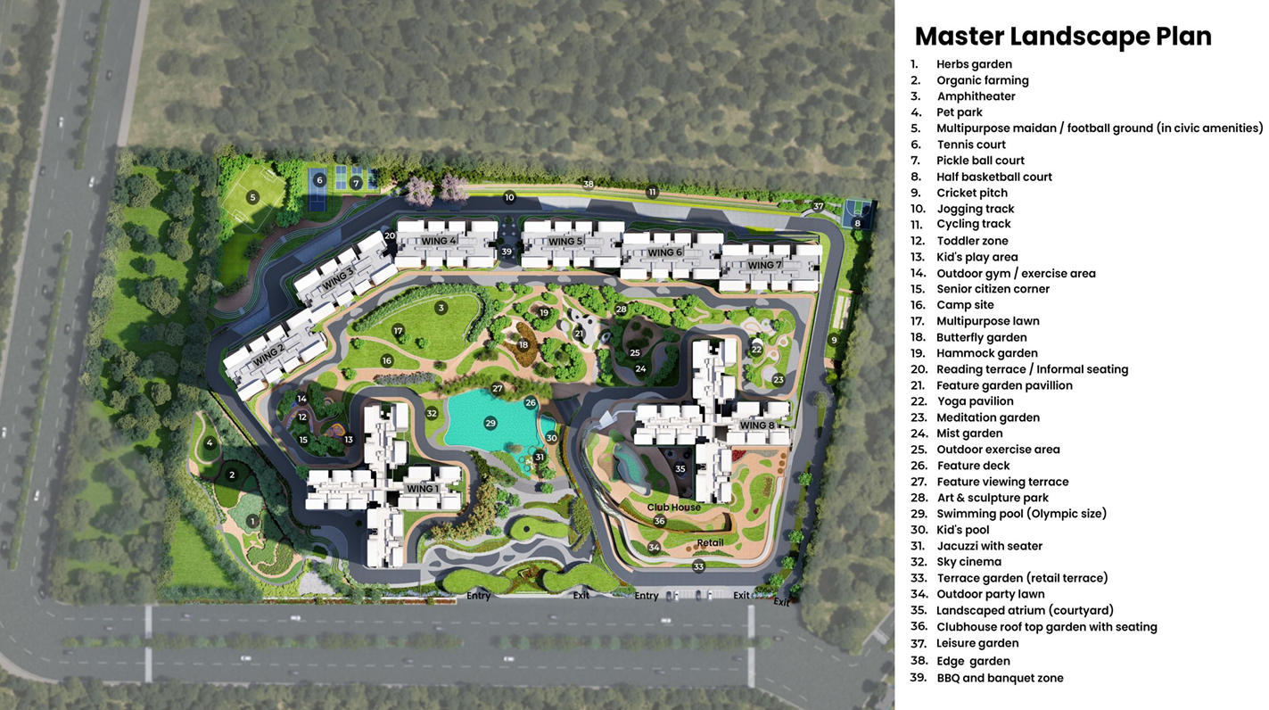 Featured Image of Purva Northern Lights Master Plan