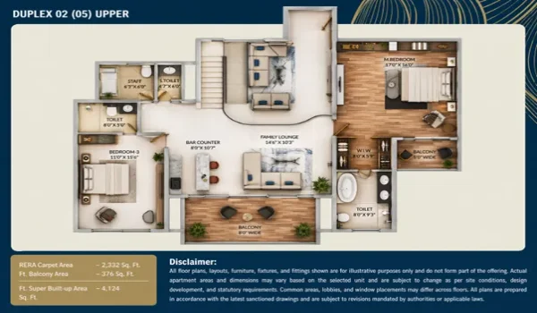 Featured Image of Duplex 02(05) Upper: A New Standard of Luxury in Bagalur