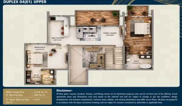 Featured Image of Purva Northern Lights Duplex 04(01) Upper: A High-End Life in North Bangalore