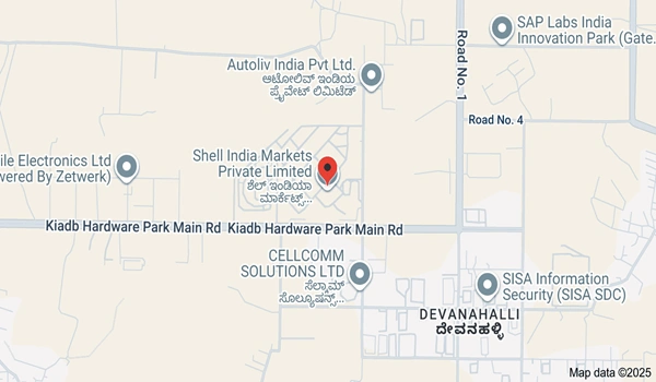 Purva Northern Lights Map